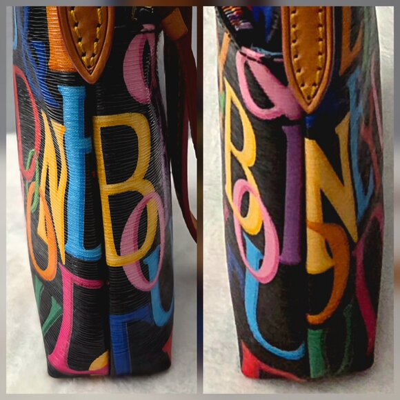 Authentic Dooney & Bourke Grafica Retro Multicolor Crossbody - PRICE IS FIRM - Picture 7 of 12